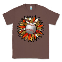 Chestnut Baseball Sunflower Classic Tee - Jasminsmagicworld
