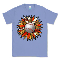 Colony Blue Baseball Sunflower Classic Tee - Jasminsmagicworld