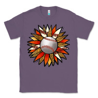 Lavender Baseball Sunflower Classic Tee - Jasminsmagicworld
