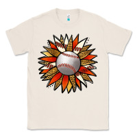 Natural Baseball Sunflower Classic Tee - Jasminsmagicworld