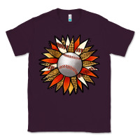 Plum Baseball Sunflower Classic Tee - Jasminsmagicworld
