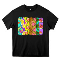 Black summer brushstroke Heavy Core Tee - Jasminsmagicworld