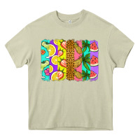 Mossy summer brushstroke Heavy Core Tee - Jasminsmagicworld