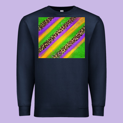 Mardi Gras Carnival Premium Sweatshirt Designed By Jasminsmagicworld