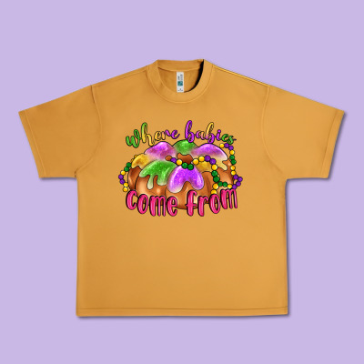 Where Babies Come From Urban Heavy Tee Designed By Lillyallendesigns