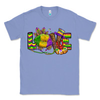 Colony Blue love lips mardi gras Classic Tee - OliviaCreatesArt