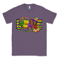Lavender love lips mardi gras Classic Tee - OliviaCreatesArt