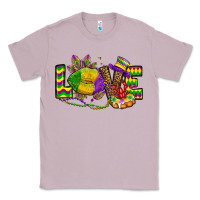 Lilac love lips mardi gras Classic Tee - OliviaCreatesArt