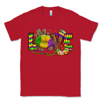 Red love lips mardi gras Classic Tee - OliviaCreatesArt