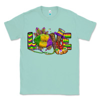Seafoam love lips mardi gras Classic Tee - OliviaCreatesArt