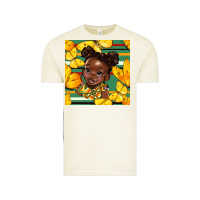 Vintage Arctic juneteenth afro girl seamless pattern Vintage Tee - BundleAndBundleShop