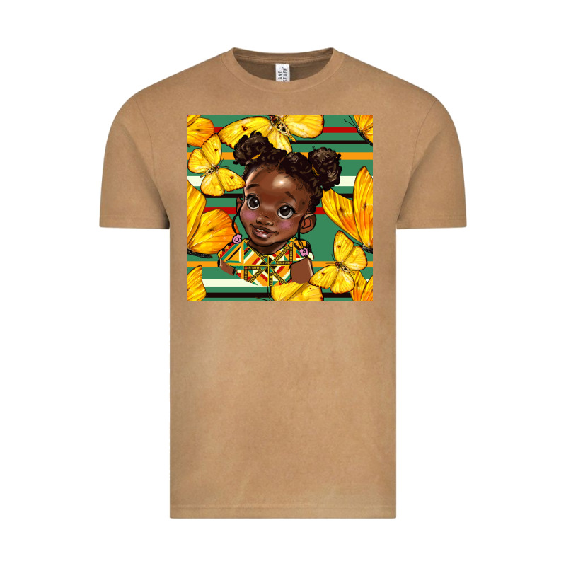 Juneteenth Afro Girl Seamless Pattern Vintage Tee by BundleAndBundleShop | Teevron