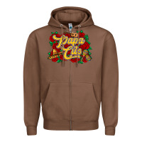 Chestnut Papa cito Zipper Hoodie - RanaPortraitStore