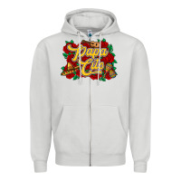 Dove Grey Papa cito Zipper Hoodie - RanaPortraitStore