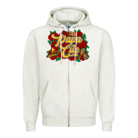 Oatmeal Heather Papa cito Zipper Hoodie - RanaPortraitStore