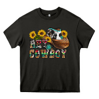Asphalt hey cowbow Heavy Core Tee - OliviaCreatesArt