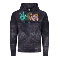 Cloud Black Peace Love Landrace Pig Vintage Hoodie - LillyAllenDesigns