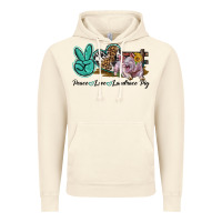 Vintage Artic Peace Love Landrace Pig Vintage Hoodie - LillyAllenDesigns