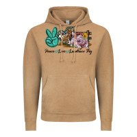 Vintage Camel Peace Love Landrace Pig Vintage Hoodie - LillyAllenDesigns