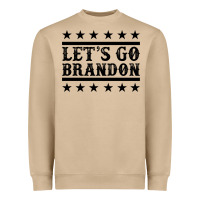 Mushroom let's go brandon black Heavyweight Sweatshirt - Jasminsmagicworld