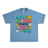 Pebble Blue be the reason someone smiles today Urban Heavy Tee - LillyAllenDesigns