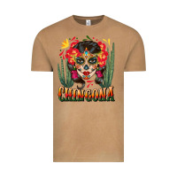 Vintage Camel chingona sugar skull Vintage Tee - BundleAndBundleShop
