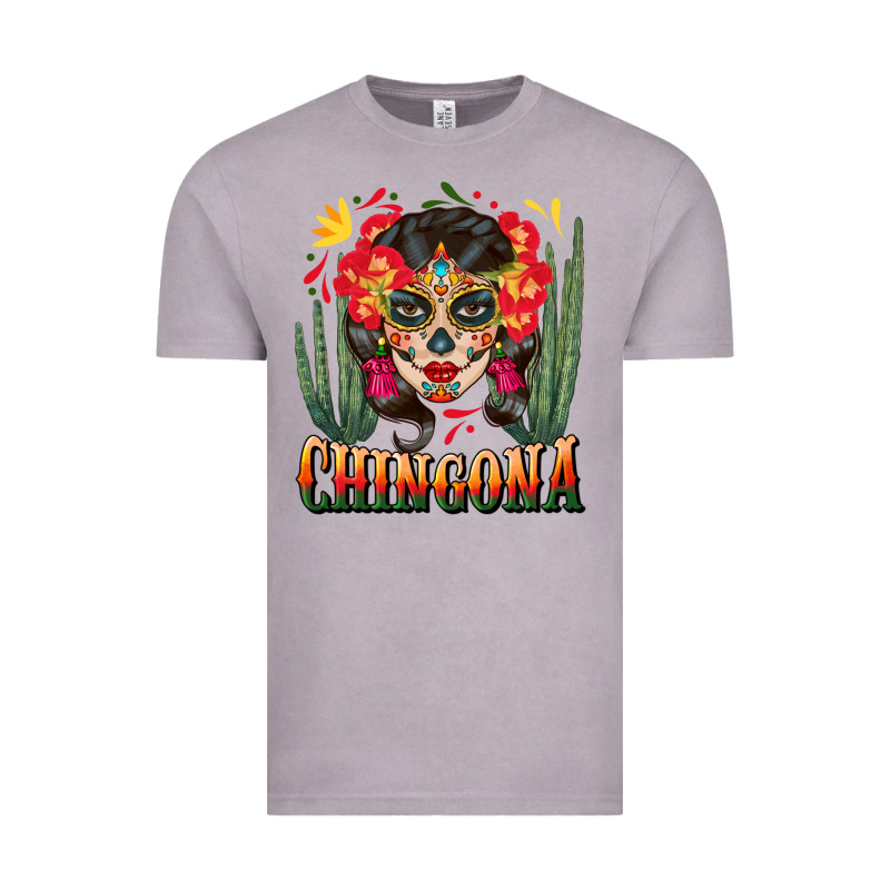 Chingona Sugar Skull Vintage Tee by BundleAndBundleShop | Teevron