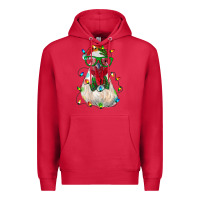 Cardinal christmas rooster Premium Hoodie - RanaPortraitStore