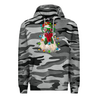Slate Camo christmas rooster Premium Hoodie - RanaPortraitStore