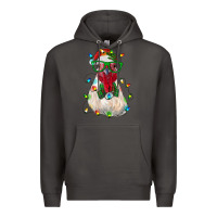 Smoke christmas rooster Premium Hoodie - RanaPortraitStore