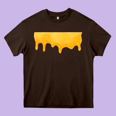 Honeydrip Fa Element Heavy Core Tee Designed By Fadigitalartstudio