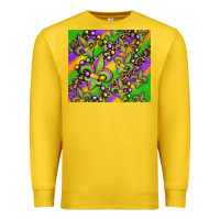 Lemon mardi gras carnival fleur de lis Premium Sweatshirt - Jasminsmagicworld