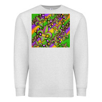 Oatmeal Heather mardi gras carnival fleur de lis Premium Sweatshirt - Jasminsmagicworld