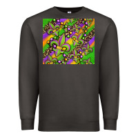 Smoke mardi gras carnival fleur de lis Premium Sweatshirt - Jasminsmagicworld