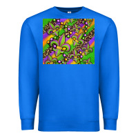 True Royal mardi gras carnival fleur de lis Premium Sweatshirt - Jasminsmagicworld