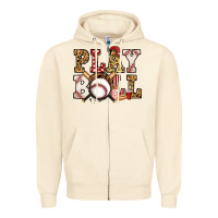 Sandshell baseball play ball Zipper Hoodie - Jasminsmagicworld