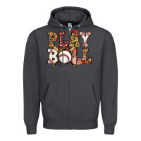 Smoke baseball play ball Zipper Hoodie - Jasminsmagicworld