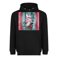 Black for the love of the game volleyball Heavyweight Hoodie - Jasminsmagicworld