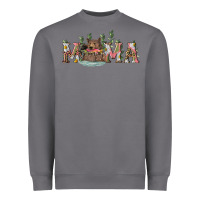 Storm Mama with bear and daisy Heavyweight Sweatshirt - RanaPortraitStore