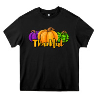 Black halloween pumpkins thankful Heavy Core Tee - Jasminsmagicworld