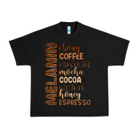 Black melanin shades of brown Urban Heavy Tee - LillyAllenDesigns