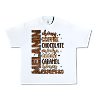 White melanin shades of brown Urban Heavy Tee - LillyAllenDesigns