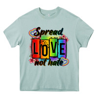 Arona spread love not hate Heavy Core Tee - OliviaCreatesArt
