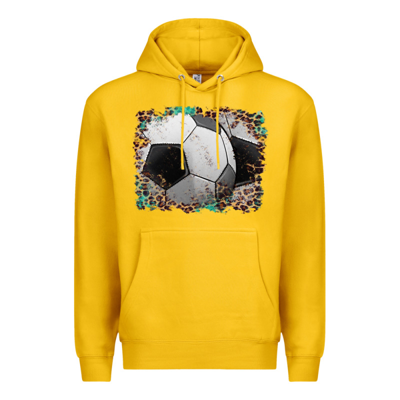 Sports Soccer Background Premium Hoodie by Artiststas | Teevron