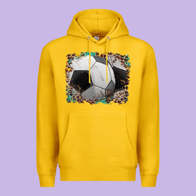 Sports Soccer Background Premium Hoodie Designed By Artiststas