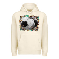 Tofu sports soccer background Premium Hoodie - Artiststas