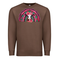 Chestnut valentines day pink gemstones baby calf rainbow Premium Sweatshirt - Jasminsmagicworld