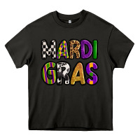 Asphalt mardi gras copy Heavy Core Tee - OliviaCreatesArt