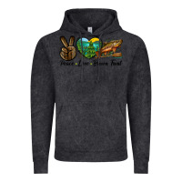 Vintage Arctic Peace Love Brown Trout Vintage Hoodie - LillyAllenDesigns