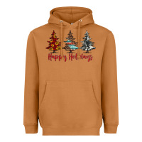 Meerkat happy holidays christmas trees Heavyweight Hoodie - Jasminsmagicworld